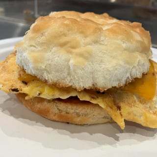 Jax's Sausage, Egg & Cheese Sandwich