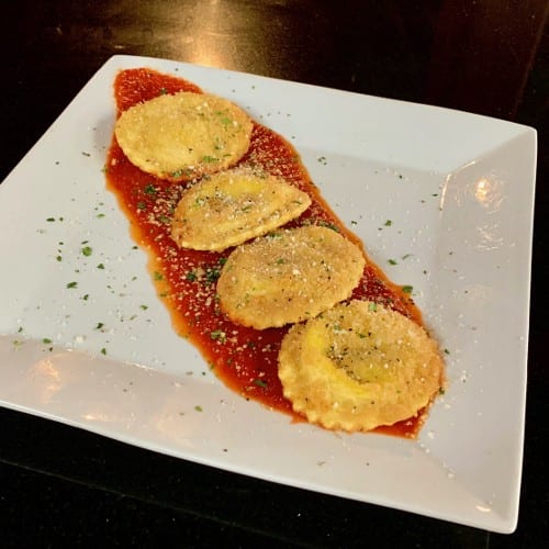 Fried 4 Cheese Ravioli.