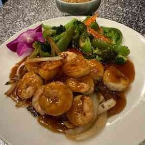 Shrimp Teriyaki.