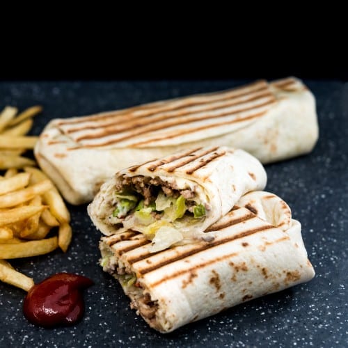 Crispy Chicken Wrap.
