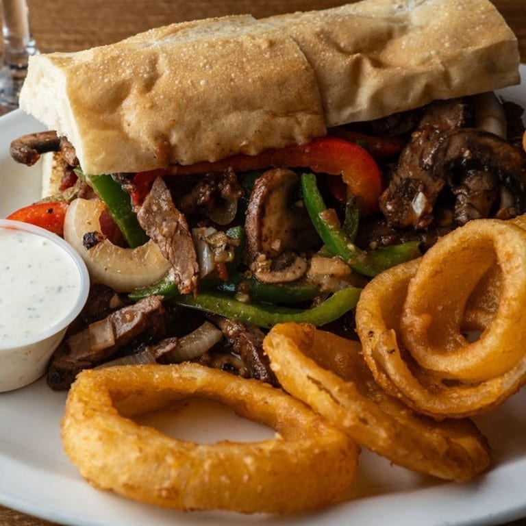 Fajita Steak Sandwich.