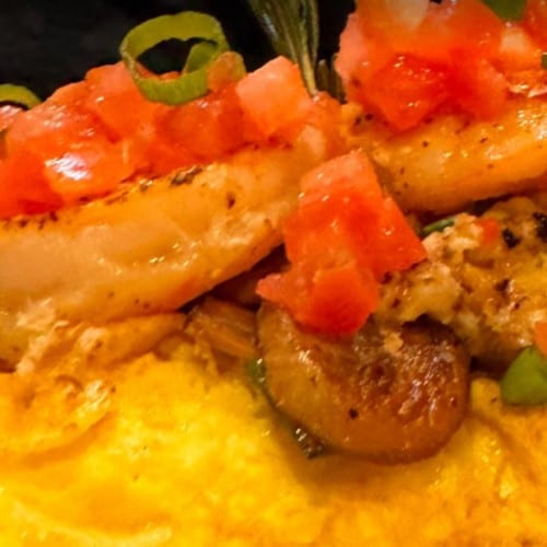 Seafood Omelet.