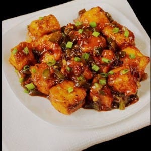 Paneer Manchurian (Dry).