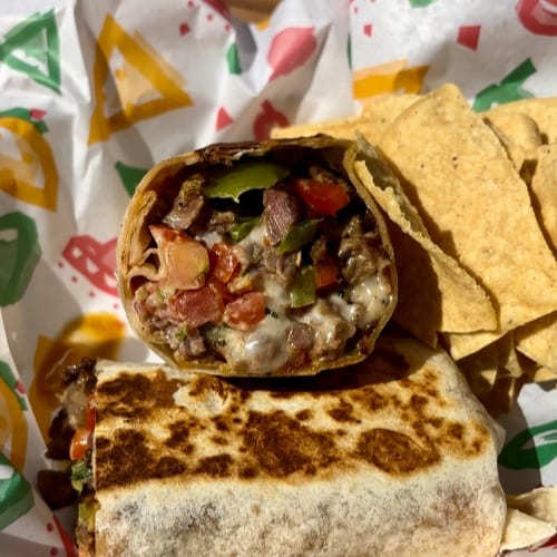 Fajita Burrito.