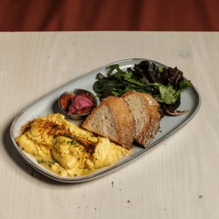 Miso Butter Scrambled Eggs