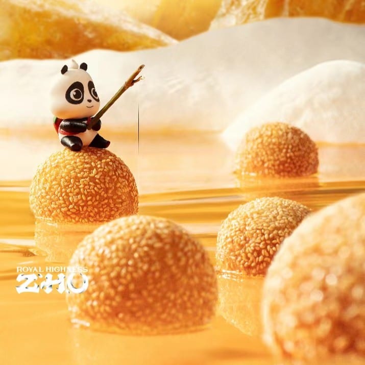 Crunchy Sesame Balls (ChengDu)  在成都的三个小闷墩儿.