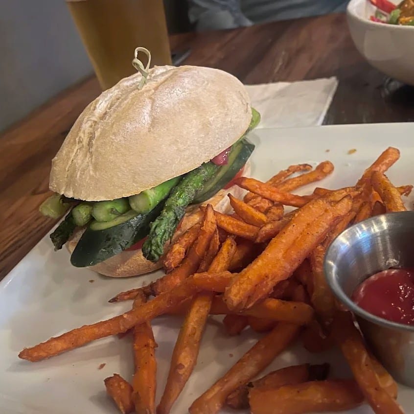 Grilled Asparagus Sub.