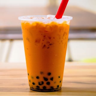 Thai Tea with Boba