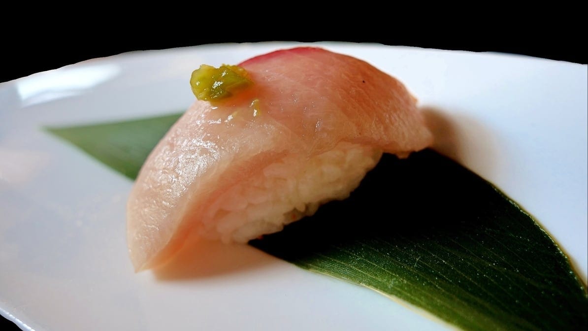 Yellowtail Sushi.