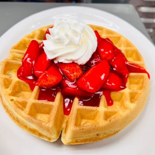 Malted Belgian Waffle.