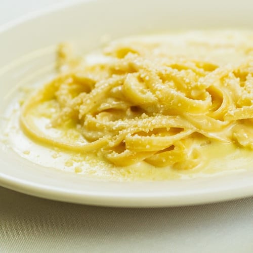 Kids Fettuccine Alfredo.