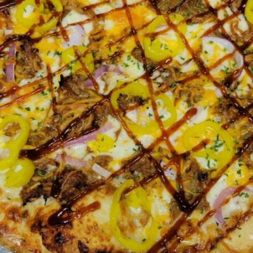 BBQ Pizza (Chicken or Pork).