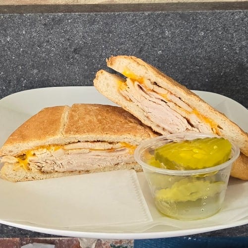 Turkey & Cheese Panini.