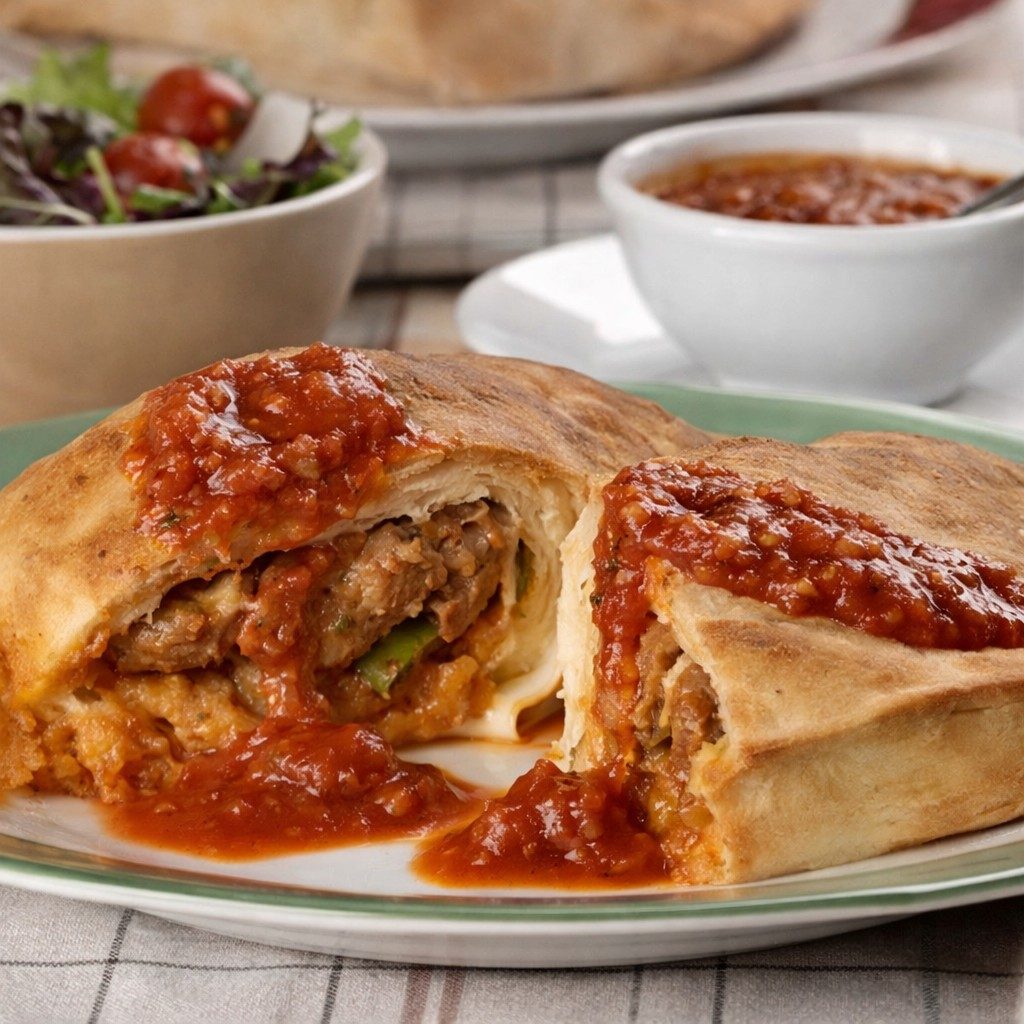 Meatball Calzone.