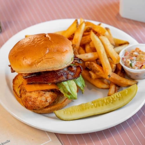 Grilled Chicken Sandwich.