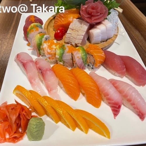 Sushi & Sashimi Combo for Two Entree.