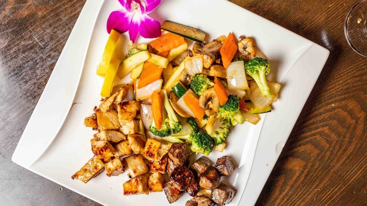 Shrimp & Chicken (Hibachi Combo).