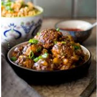 Vegetable Manchurian Royale