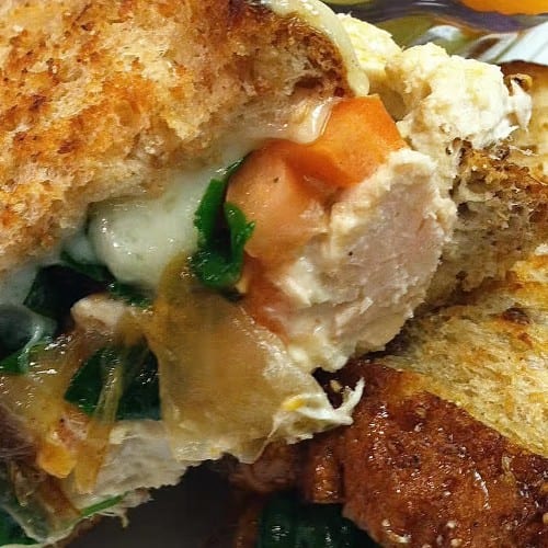 Tuna Melt Florentine.