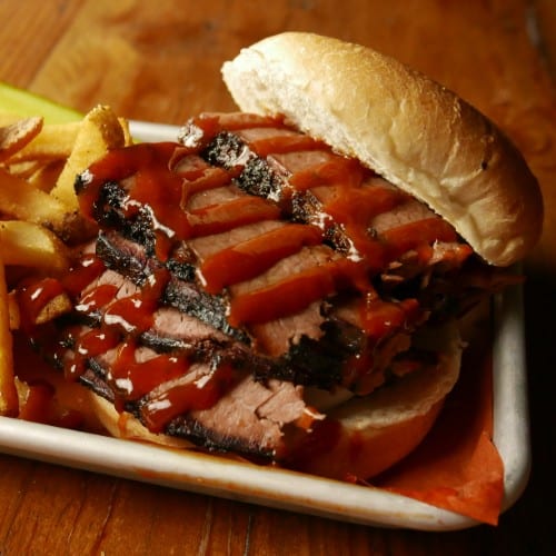 Brisket Sandwich.