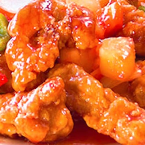 Sweet & Sour Pork Chop Hong Kong Style.