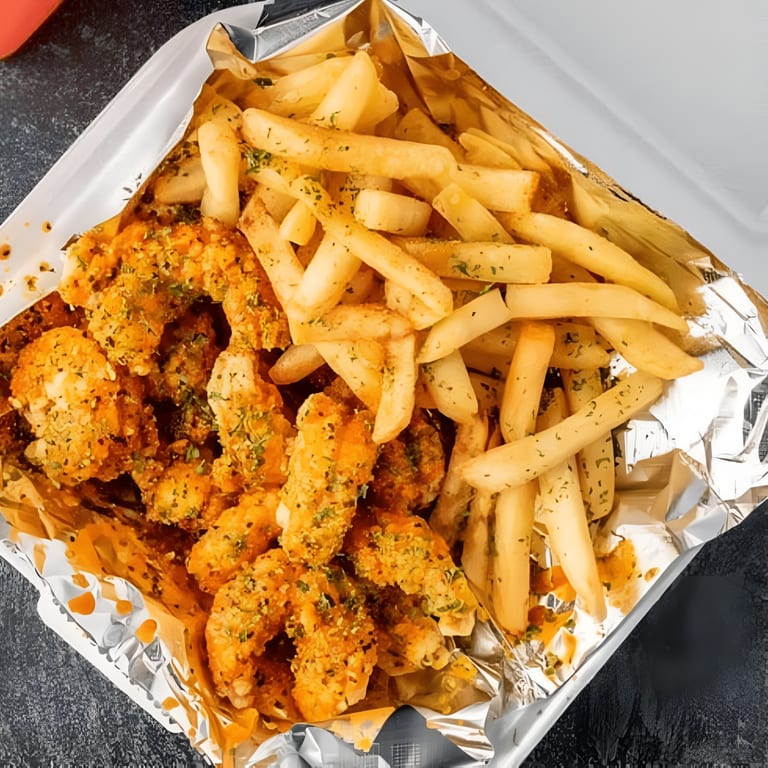  Dive into Flavor with Shrimp and Crispy Fries