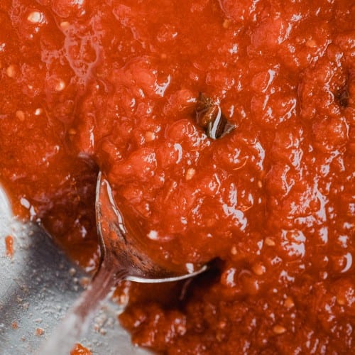 Side of Crushed Tomatoes.