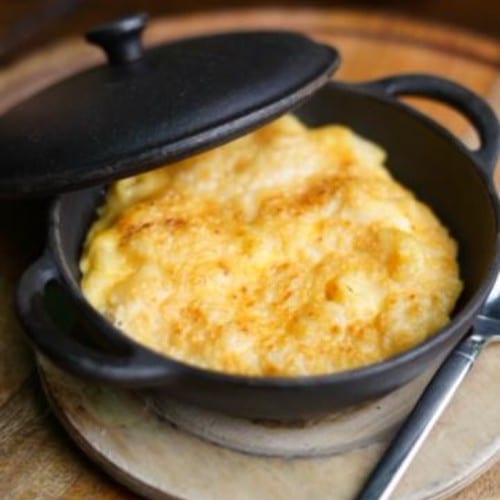 Cheddar Mac & Cheese.