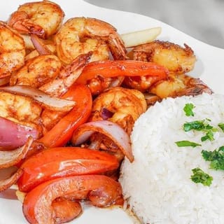 Shrimp Saltado