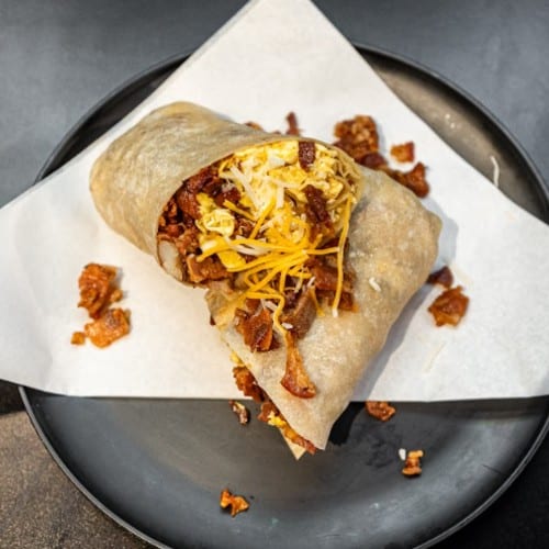 Bacon Burrito.