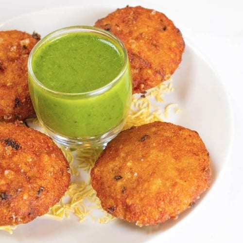 Sabudana Vada.
