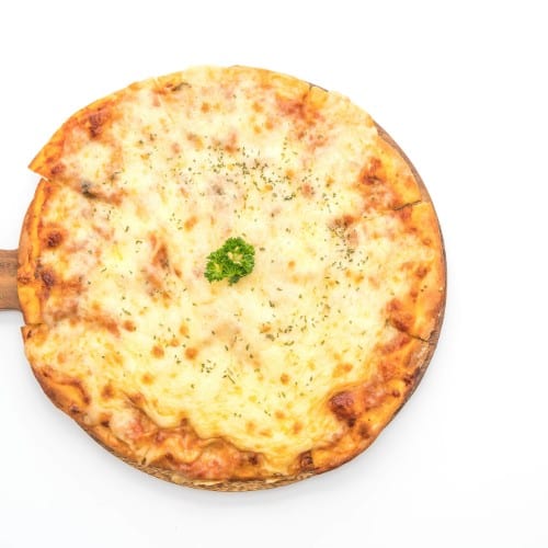 1. Vegetarian (White) Pizza.