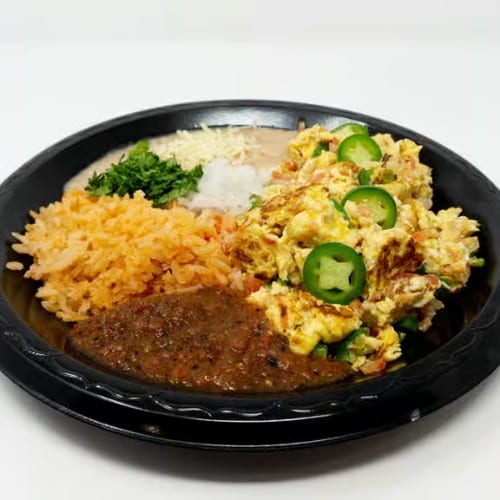 Huevos Mexicanos Plate.