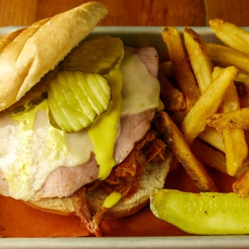 Barbecubano Sandwich.