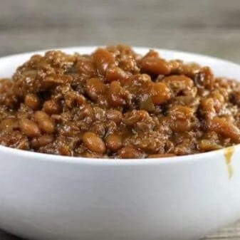 Side 1/2 Pint Beans.