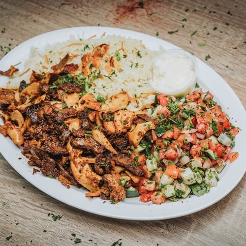 Mix Shawarma Platter.