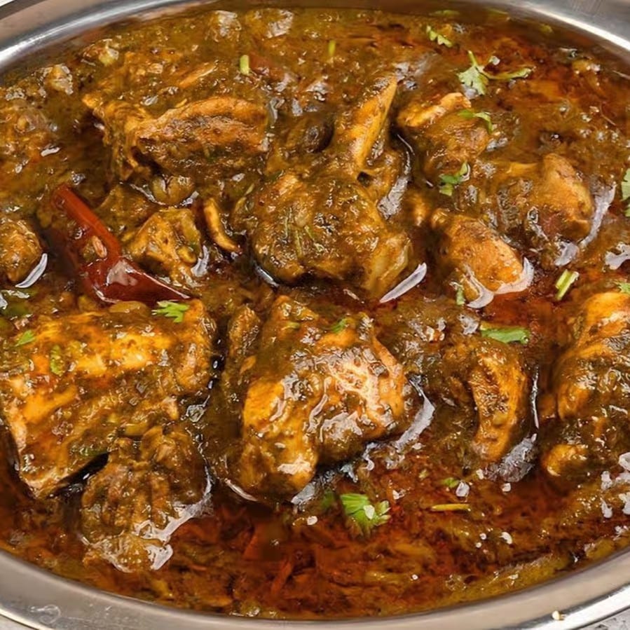 Chicken Gongura.