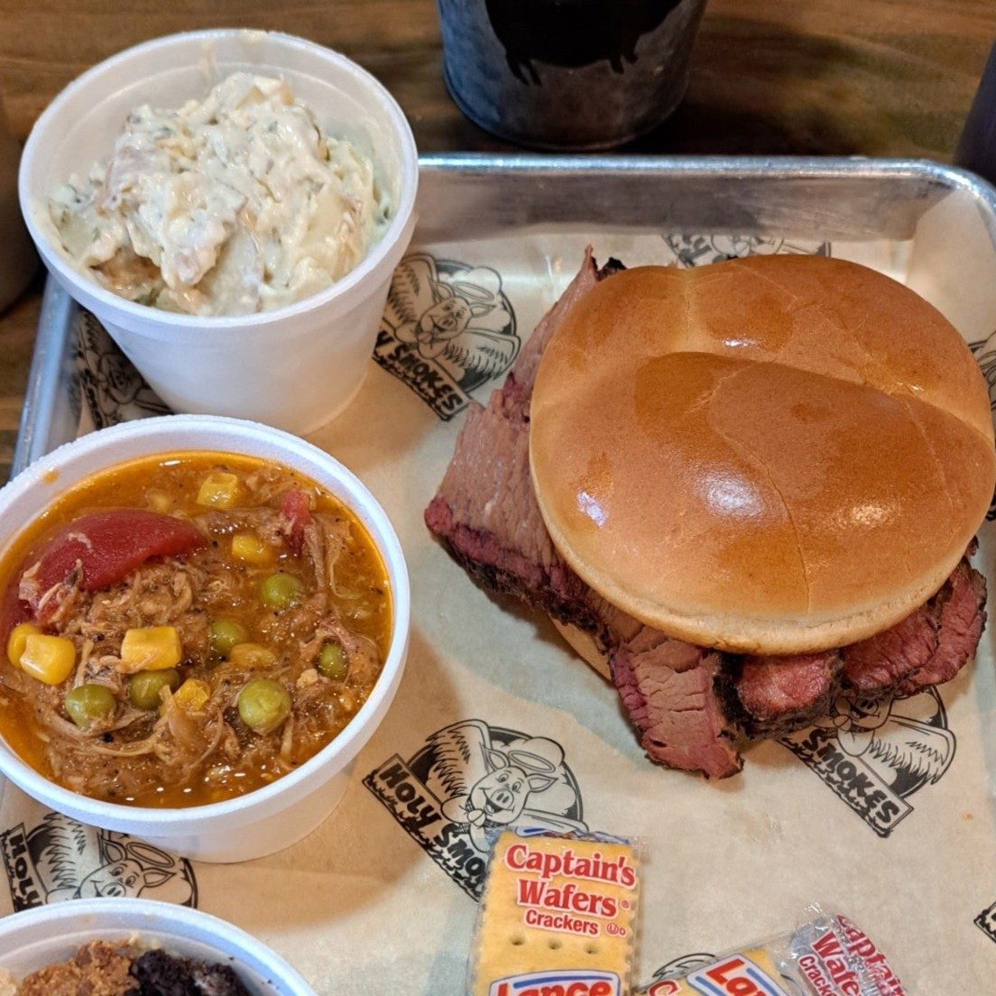 Brisket Dinner.