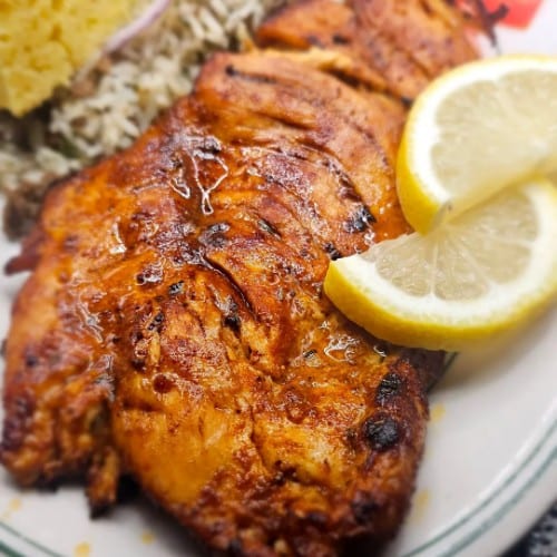 Blackened Chicken Breast.