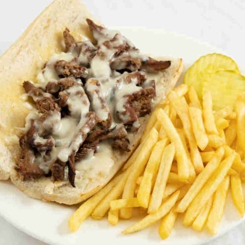 Steak Tidbits Sandwich.