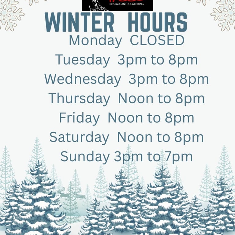 Winter Hours