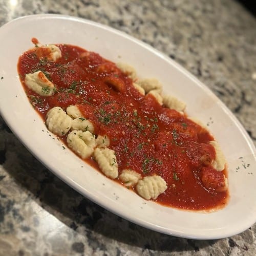 Homemade Gnocchi.