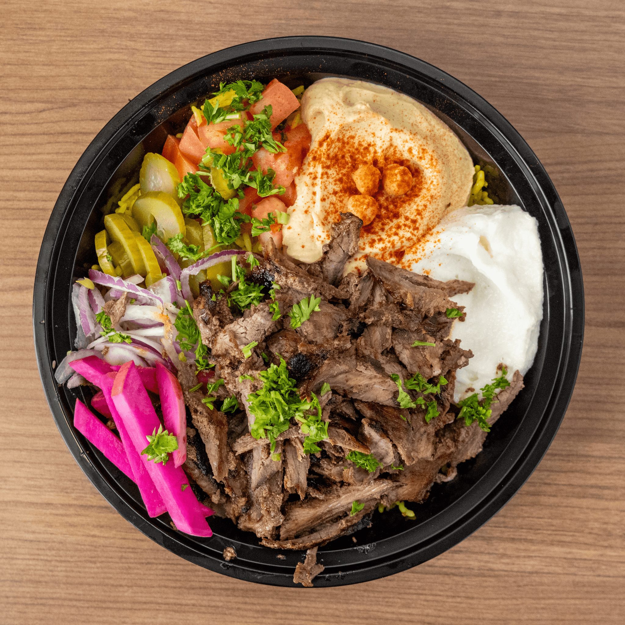 Beef Shawarma Bowl.