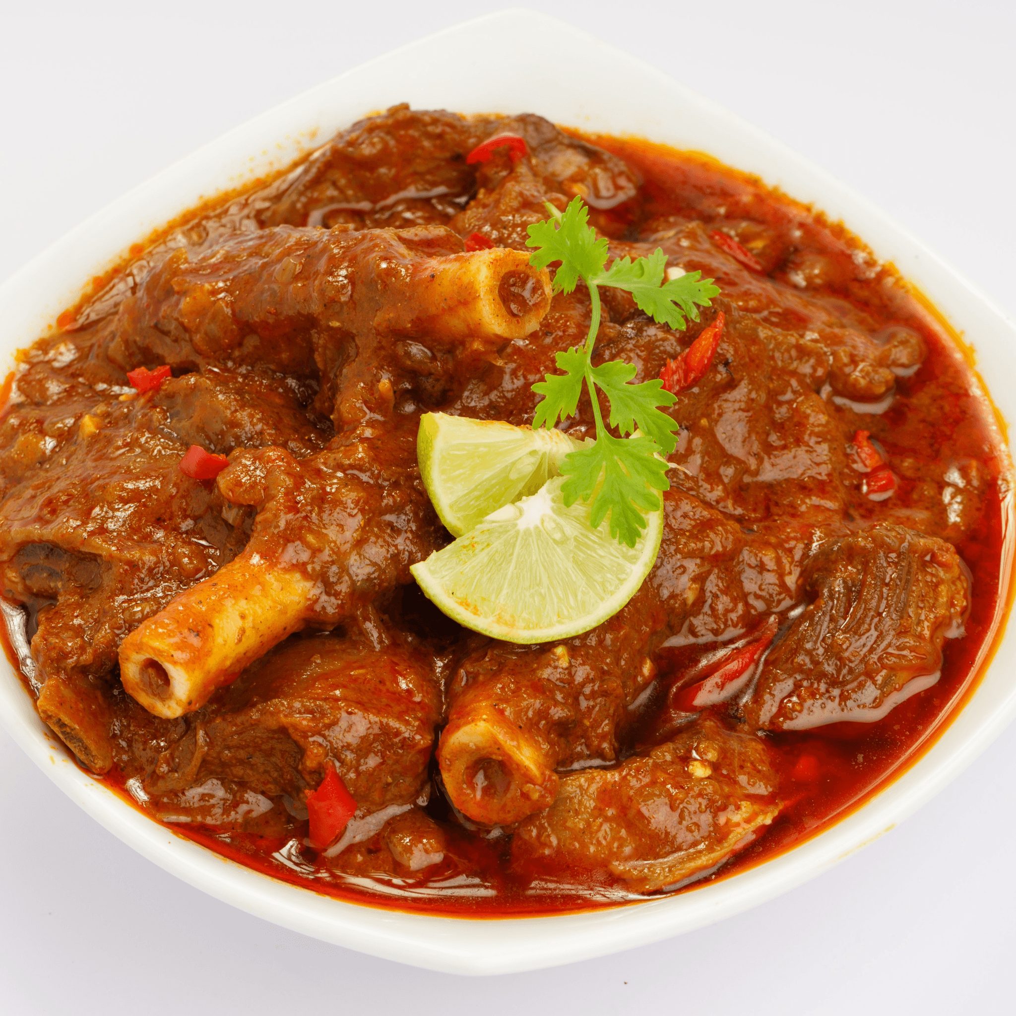 Goat vindaloo.