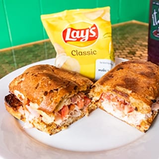 Large Roasted Turkey Focaccia