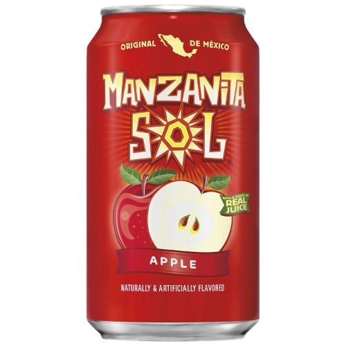 Manzanita Apple Soda Can.