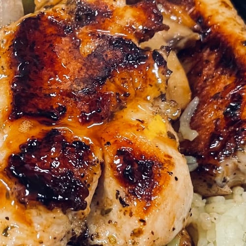 Grilled Chicken Dinner.