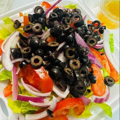 Toss Salad with Grilled Chicken.