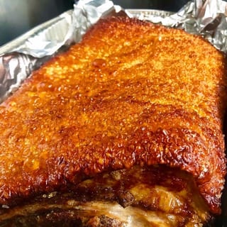 Siu Yuk Crispy Roast Pork/half pound