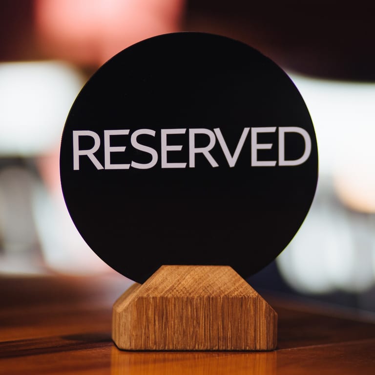 Reserve Your Table